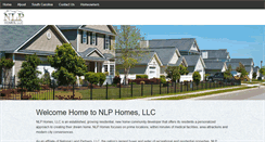 Desktop Screenshot of nlphomes.com